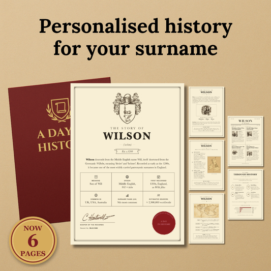 Surname History Pack
